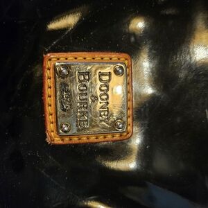 Dooney & Bourke Black Patent Leather Bag